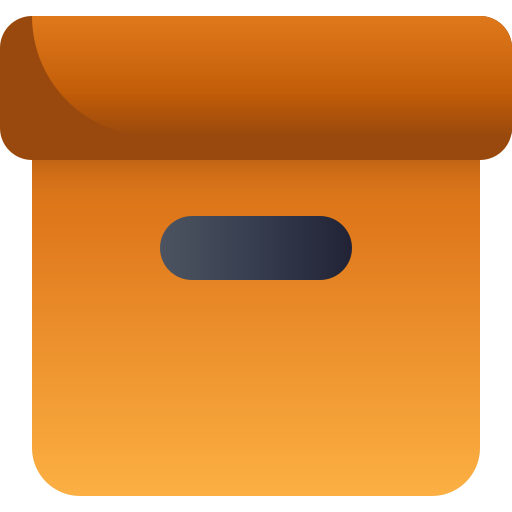 Box Generic gradient fill icon