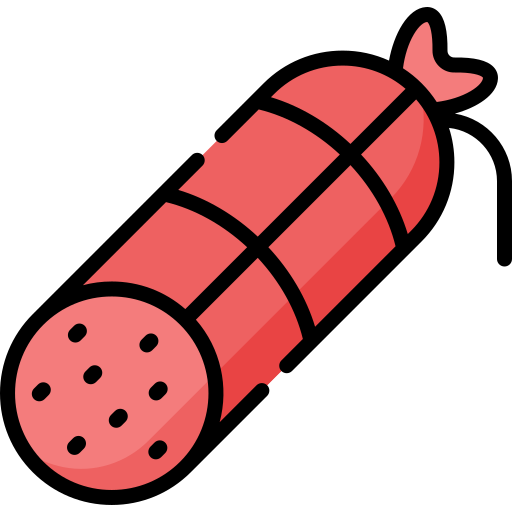 Salami Special Lineal color icon