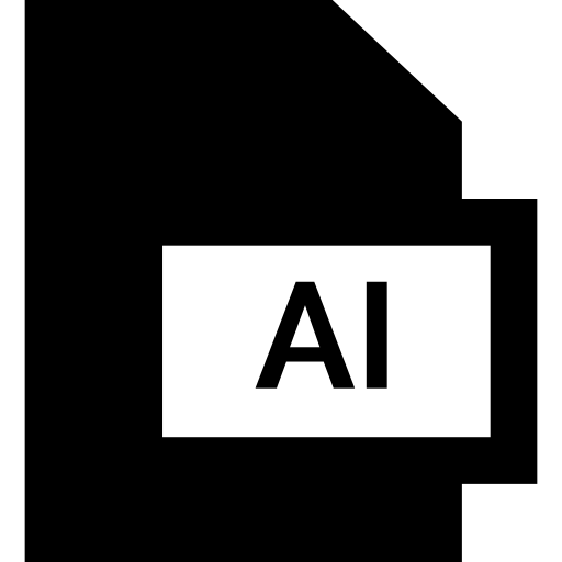 ia Basic Straight Filled Icône