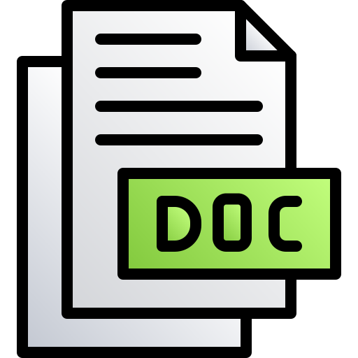 Doc Generic gradient lineal-color icon