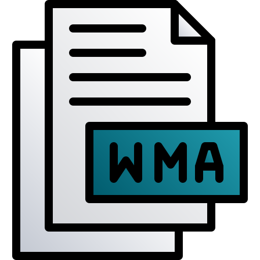 Wma Generic gradient lineal-color icon