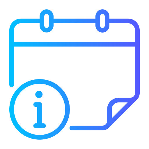 die info Generic gradient outline icon