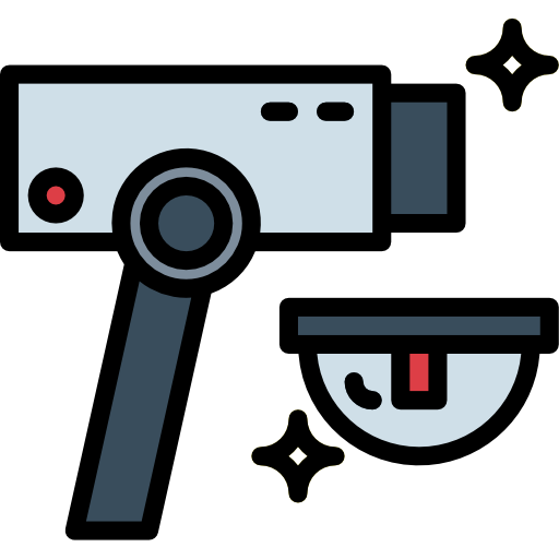 cctv Smalllikeart Lineal Color icon