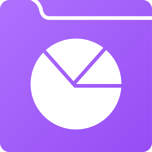 diagrammkuchen Generic gradient fill icon