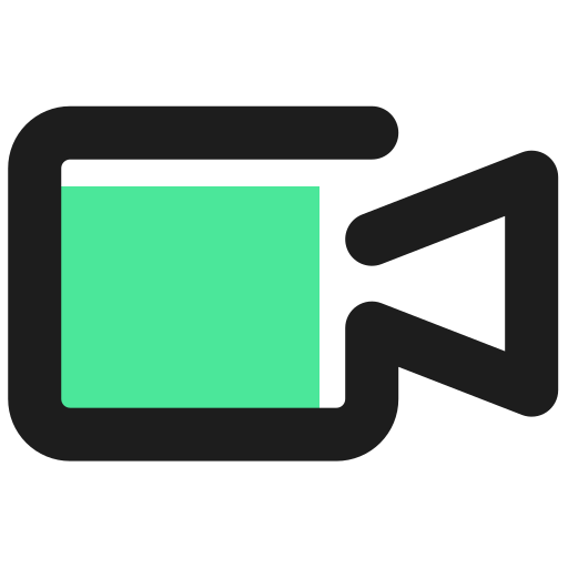 videokamera Generic color lineal-color icon