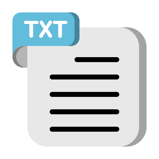 txt Generic color fill icon