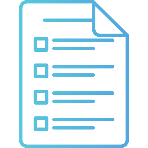 finanzbericht Generic gradient outline icon