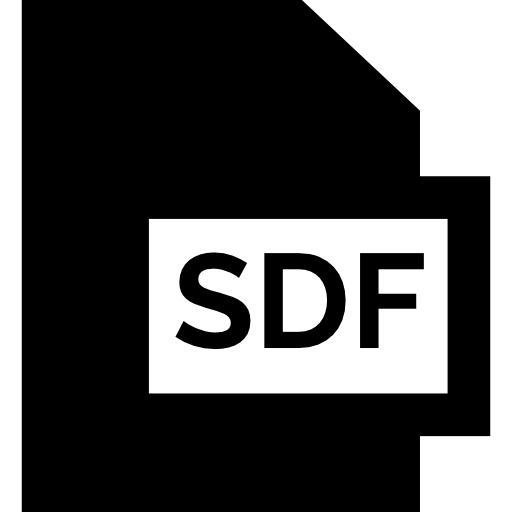 sdf Basic Straight Filled icon