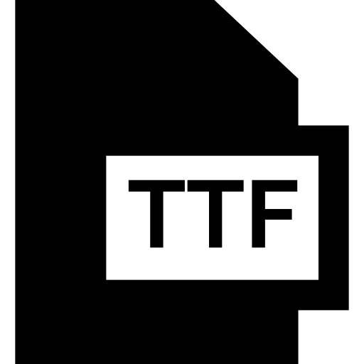 ttf Basic Straight Filled icon