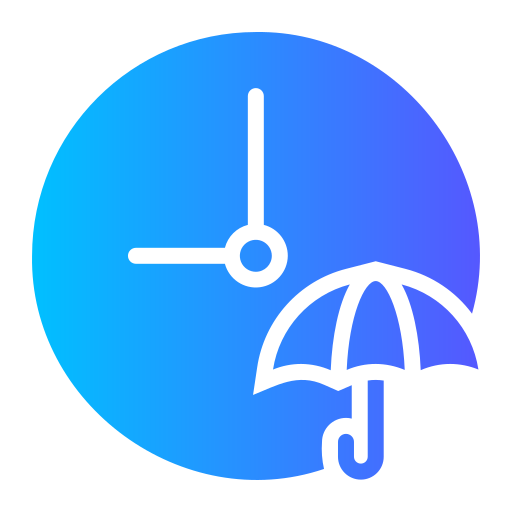 regenschirm Generic gradient fill icon