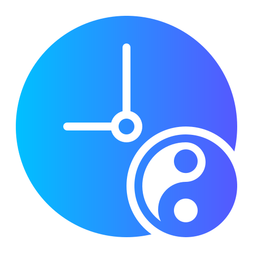 yin-yang Generic gradient fill icon