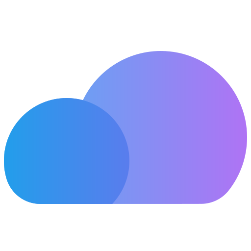 Clouds Generic gradient fill icon