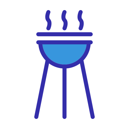 grill Generic color lineal-color icon