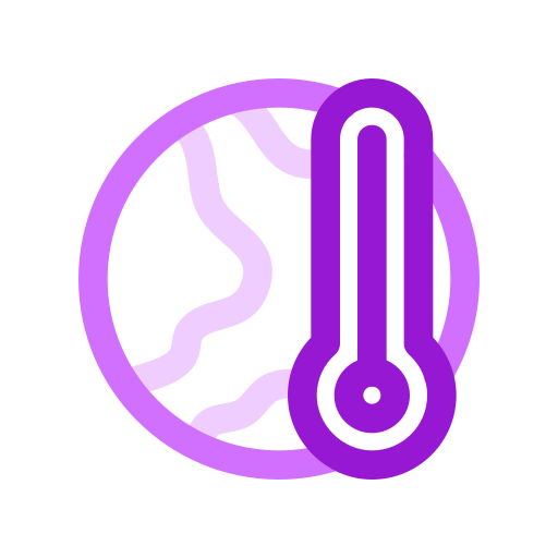 Global warming Generic color outline icon