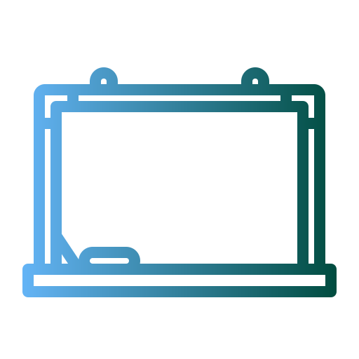 칠판 Generic gradient outline icon