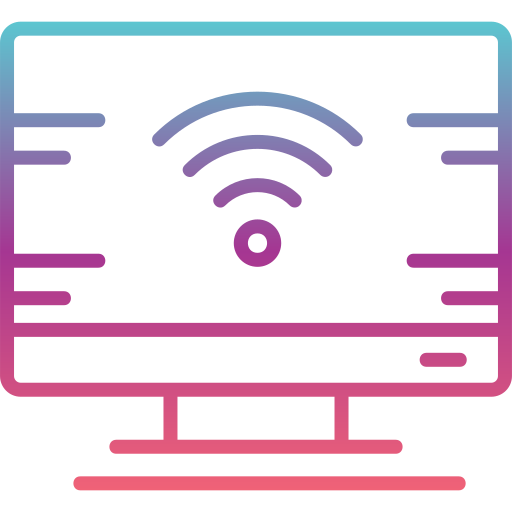 wi-fi Generic gradient outline icon