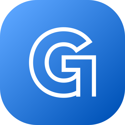 Letter g Generic gradient fill icon