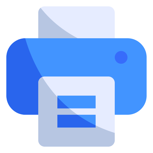 drucker Generic color fill icon