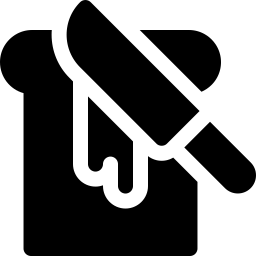 masło Basic Rounded Filled ikona