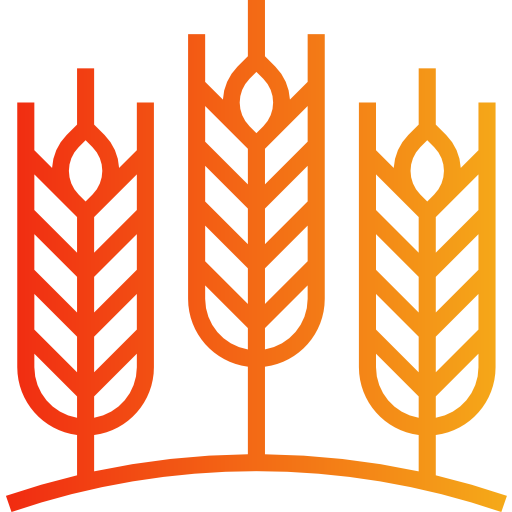 Wheat PongsakornRed Gradient icon