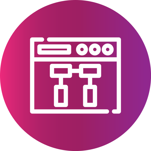 Sitemap Generic gradient fill icon