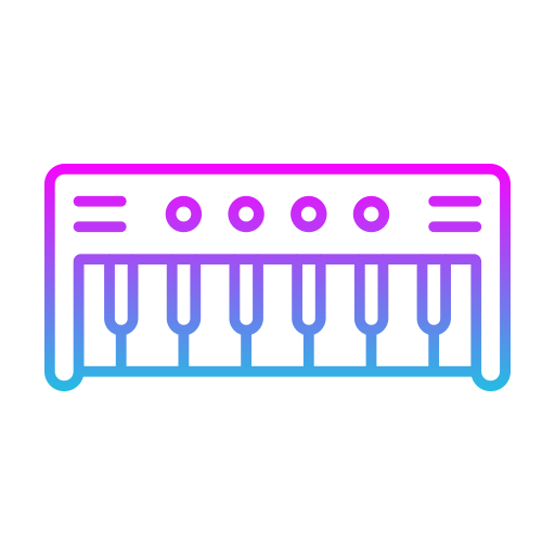 tastatur Generic gradient outline icon