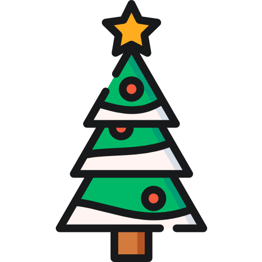 Christmas tree Special Lineal color icon