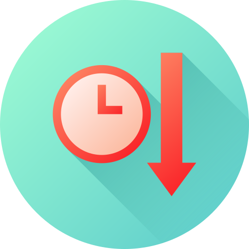 Decrease Generic gradient fill icon