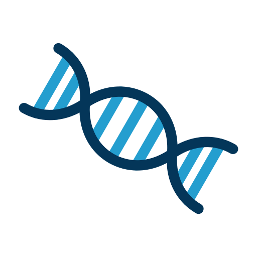 dna Generic color outline icona