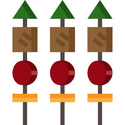 Brochette Surang Flat icon