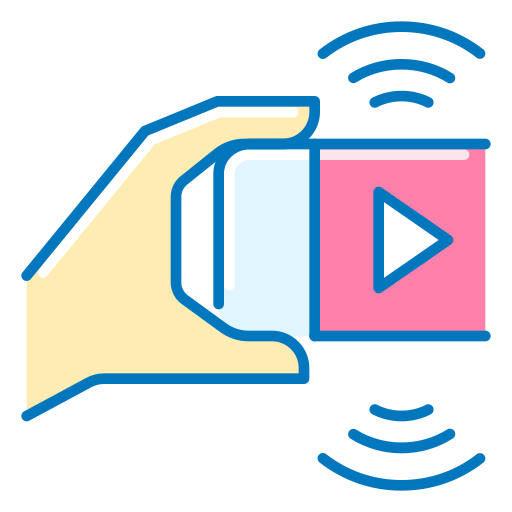 video Generic color lineal-color icon