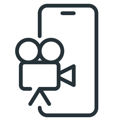 video Generic outline icon