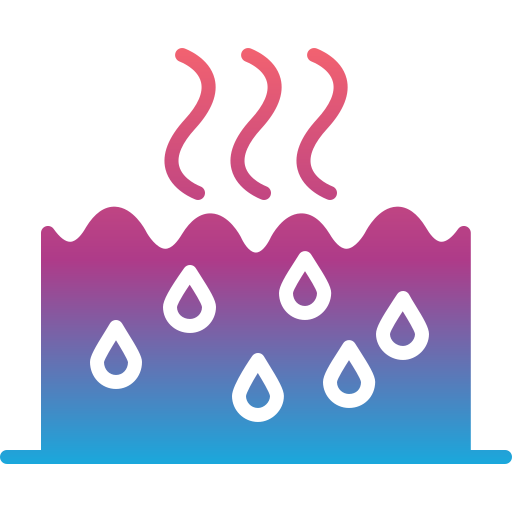 Hot water Generic gradient fill icon