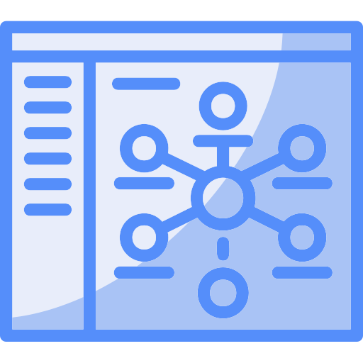 Graph Generic color lineal-color icon