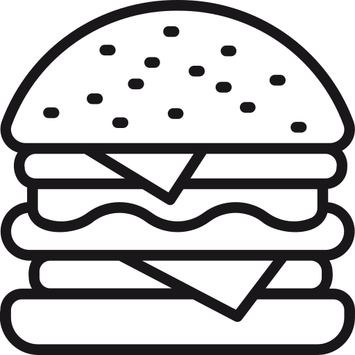 Fast food Generic outline icon