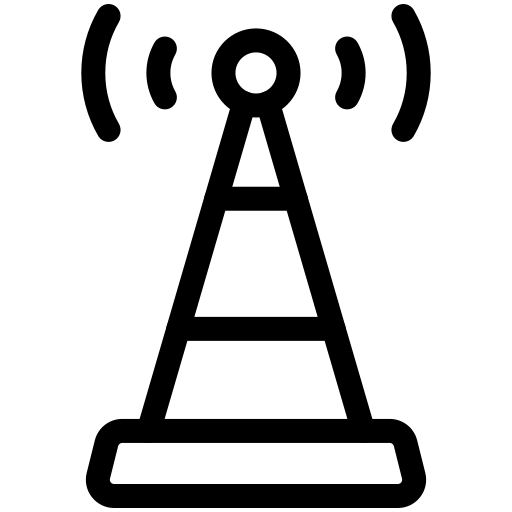 Übertragen Generic black outline icon