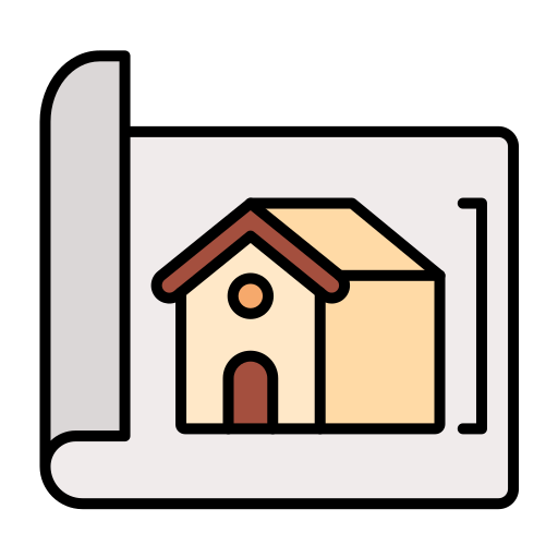 haus Generic color lineal-color icon