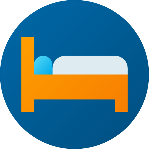 bett Flat Circular Gradient icon