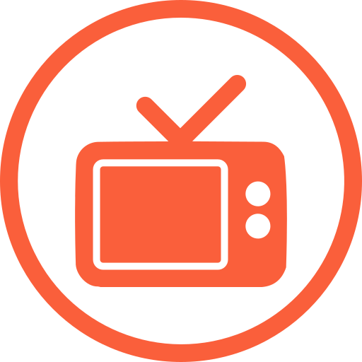 Television Generic color fill icon