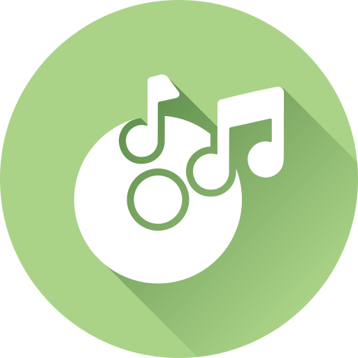 Music Generic gradient fill icon