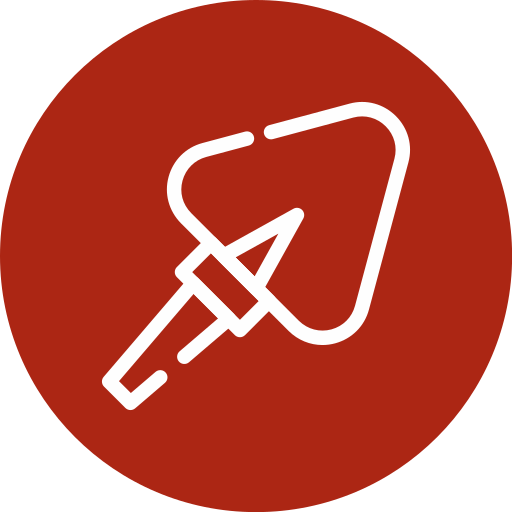 Trowel Generic color fill icon