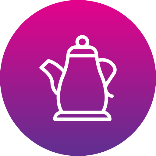 Teapot Generic gradient fill icon