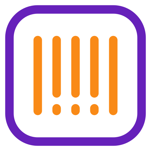 Barcode Generic color outline icon