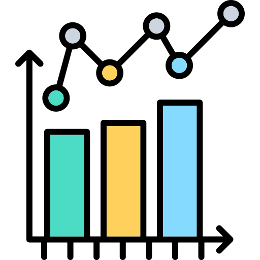 balkendiagramm Generic color lineal-color icon