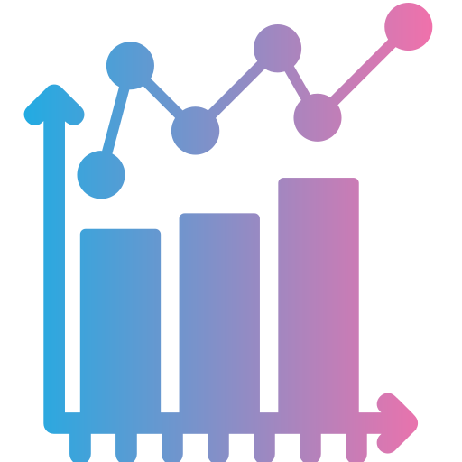 balkendiagramm Generic gradient fill icon