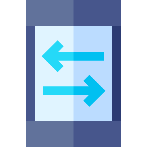 Smartphone Basic Straight Flat icon