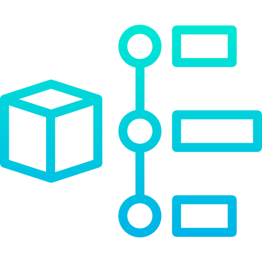 Timeline Kiranshastry Gradient icon