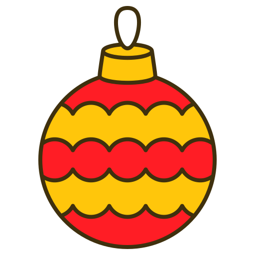 Christmas ball Generic color lineal-color icon