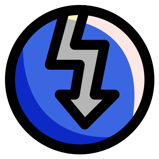 Lightning Generic color lineal-color icon