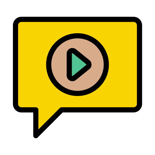 Video Generic color lineal-color icon